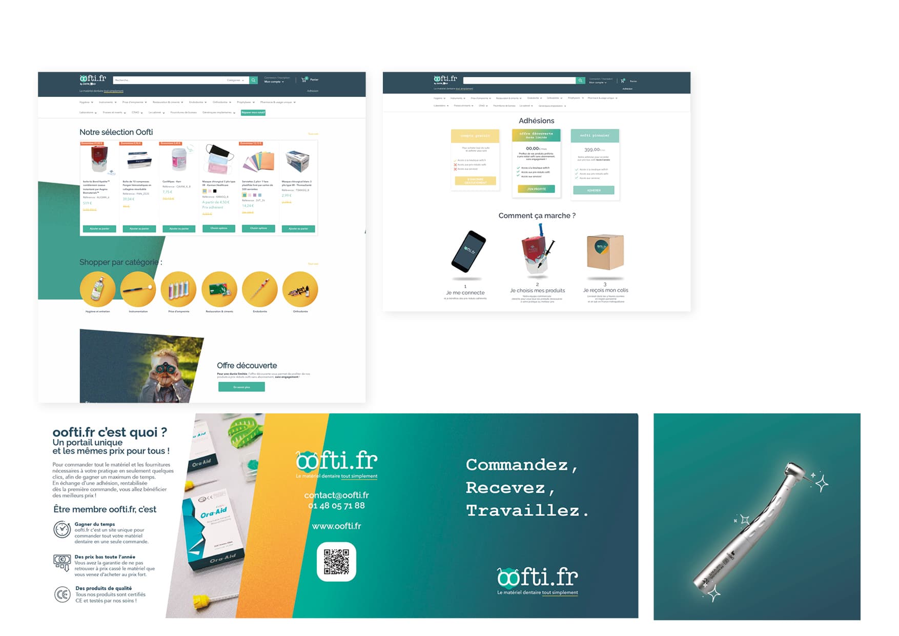 Oofti catalogue and interface work