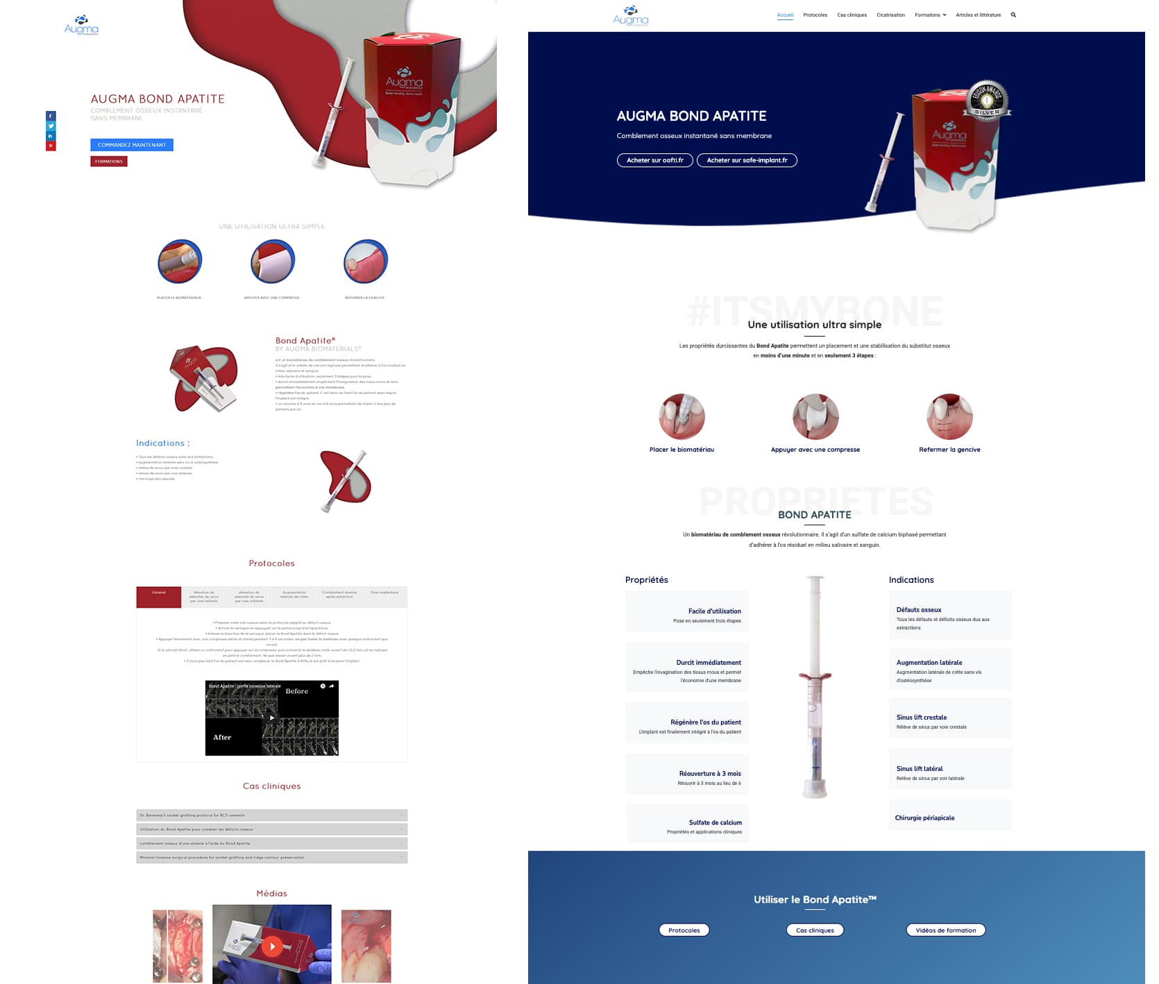 Augma website detail