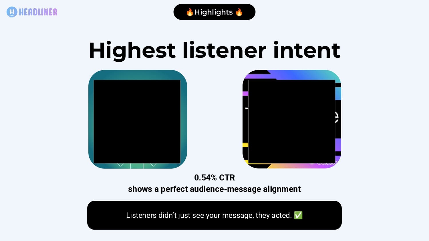 Headliner 2025 wrapped presentation slide 8